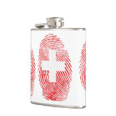 Flasques Schweizer Fingerabdruck (Gauche)