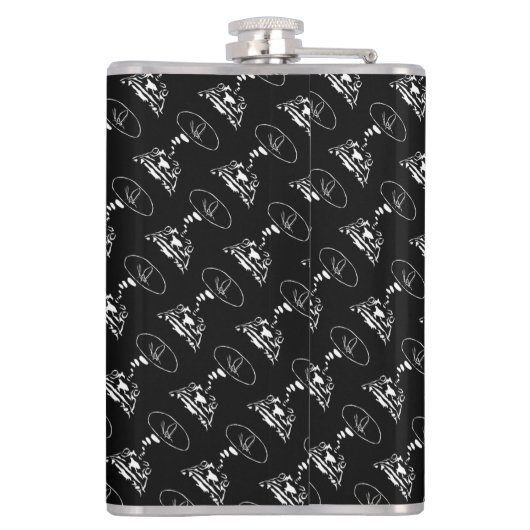 Flasques Sci-Fi smart animaux "Hungry Frog Dreams" (Dos)