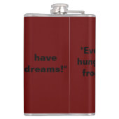 Flasques Sci-Fi smart animaux "Hungry Frog Dreams" (Dos)