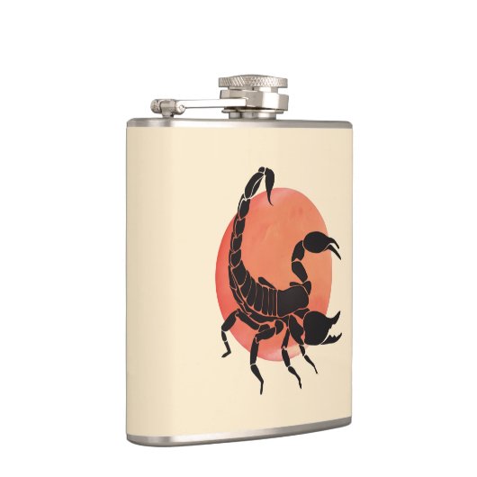 Flasques Scorpio, signe zodiaque (Droite)