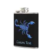 Flasques Scorpion bleu (Gauche)