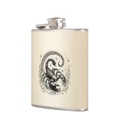 Flasques Scorpion Croissant Lune Astrologie Zodiac Scorpio (Gauche)