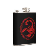 Flasques Scorpion Rouge Astrologie Signe du Zodiaque Scorpi (Droite)