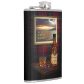 Flasques Scotch Whisky Flask avec votre texte et votre imag (Droite)