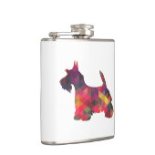 Flasques Scottie Chien race Geo Silhouette Multi Flask (Droite)