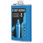 Flasques Scottish Bobby Burns Whiskey Cocktail (Gauche)