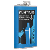 Flasques Scottish Bobby Burns Whiskey Cocktail (Droite)