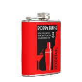 Flasques Scottish Bobby Burns Whiskey Cocktail (Droite)