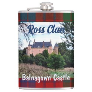 Flasques Scottish Ross Clan Balnagown Castle