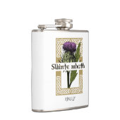 Flasques Scottish Thistand and Scots Gaelic Toast (Droite)