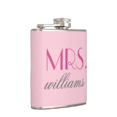 Flasques Script de Mme Rose Mariage Nom de Famille (Droite)