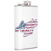 Flasques Script Drapeau Semiquincentenaire America 250 (Droite)