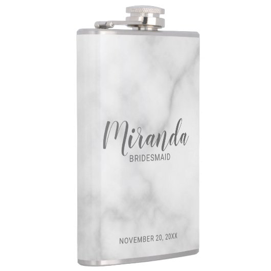 Flasques Script moderne Nom personnalisé de la servante (Droite)