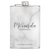 Flasques Script moderne Nom personnalisé de la servante (Devant)