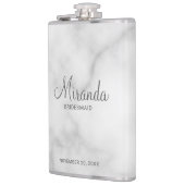 Flasques Script moderne Nom personnalisé de la servante (Gauche)