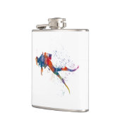 Flasques scuba diver in watercolor (Gauche)