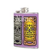 Flasques Sculptures Triple Tiki Thunder_Cove (Gauche)