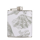 Flasques Seashell Soft Antique Art Beach Shops (Devant)