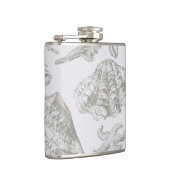 Flasques Seashell Soft Antique Art Beach Shops (Droite)