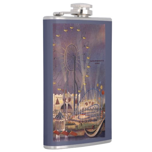 Flasques Seattle, affiche de l'Exposition universelle (Droite)