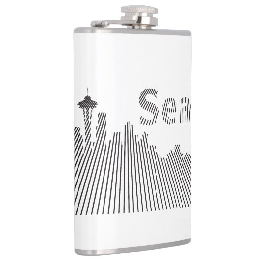 Flasques Seattle Graphic (Droite)