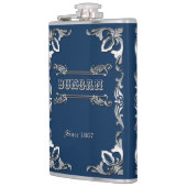 Flasques Sélectionnez votre ornement classique d'argent de (Gauche)