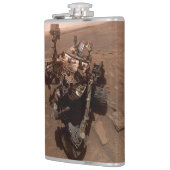 Flasques Selfie de Mars Curiosity Paysage martien rouge (Gauche)