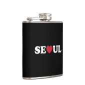 Flasques Séoul Love Heart (Droite)