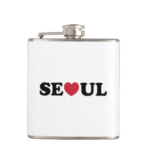 Flasques Séoul Love Heart