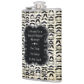 Flasques Sept mots pour un mariage long et heureux Moustach (Gauche)