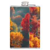 Flasques Serene River Shore Reflection Nature Art (Dos)