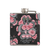 Flasques Serpents et roses de pêche (Dos)