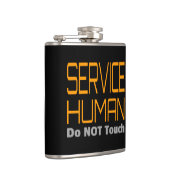 Flasques Service Humain Funny (Droite)