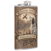 Flasques Setter anglais (Droite)
