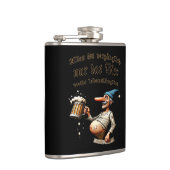 Flasques Seule la bière reste un dessin animé à vie (Droite)