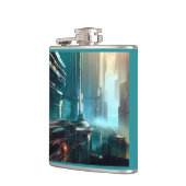 Flasques SF Futuristic City 3 (Gauche)
