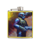 Flasques SF - Héros militaire 4 (Devant)