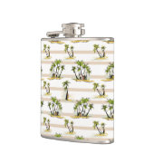 Flasques Shack tropical et paumes (Gauche)