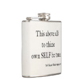 Flasques Shakespeare que la citation à Thine possèdent (Droite)