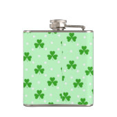 Flasques Shamrock vert irlandais St. Patrick's day motif (Dos)