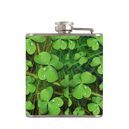 Flasques Shamrock vert St Patrick iPhone 5 Coque-Mate (Dos)