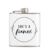 Flasques She’s a Fiancé Elegant Engagement Bride to Be Gift (Devant)