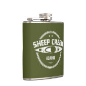 Flasques Sheep Creek Wild Et Rivière Pittoresque Idaho Kaya (Droite)