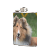 Flasques Sheltie mignon (Gauche)