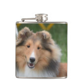 Flasques Sheltie mignon (Devant)