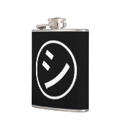 Flasques ㋛ Shi Kana Katakana Smiling Emoji / Emoticon (Gauche)