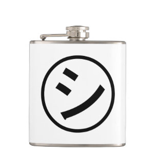 Flasques ㋛ Shi Kana Katakana Smiling Emoji / Emoticon