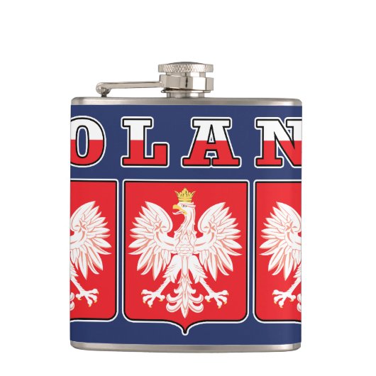 Flasques Shields de Poland Eagle (Devant)