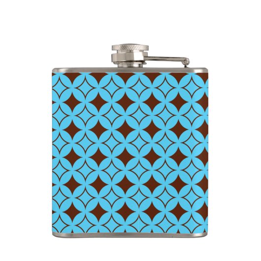 Flasques Shippo bleu et marron (Dos)