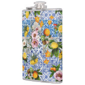 Flasques Sicilian style with flowers and lemon (Gauche)